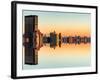 Double Sided Series - Cityscape of Manhattan at Sunset-Philippe Hugonnard-Framed Photographic Print