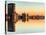 Double Sided Series - Cityscape of Manhattan at Sunset-Philippe Hugonnard-Stretched Canvas