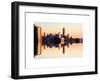 Double Sided Series - NYC Cityscape with the One World Trade Center (1WTC) at Sunset-Philippe Hugonnard-Framed Art Print