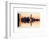 Double Sided Series - NYC Cityscape with the One World Trade Center (1WTC) at Sunset-Philippe Hugonnard-Framed Art Print
