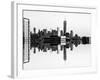 Double Sided Series - NYC Cityscape with the One World Trade Center (1WTC)-Philippe Hugonnard-Framed Photographic Print