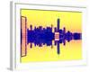 Double Sided Series - NYC Cityscape with the One World Trade Center (1WTC)-Philippe Hugonnard-Framed Photographic Print