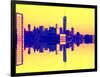 Double Sided Series - NYC Cityscape with the One World Trade Center (1WTC)-Philippe Hugonnard-Framed Photographic Print