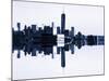 Double Sided Series - NYC Cityscape with the One World Trade Center (1WTC)-Philippe Hugonnard-Mounted Photographic Print