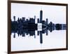 Double Sided Series - NYC Cityscape with the One World Trade Center (1WTC)-Philippe Hugonnard-Framed Photographic Print