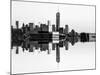 Double Sided Series - NYC Cityscape with the One World Trade Center (1WTC)-Philippe Hugonnard-Mounted Photographic Print