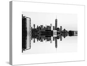 Double Sided Series - NYC Cityscape with the One World Trade Center (1WTC)-Philippe Hugonnard-Stretched Canvas