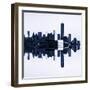 Double Sided Series - NYC Cityscape with the One World Trade Center (1WTC)-Philippe Hugonnard-Framed Photographic Print