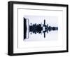 Double Sided Series - NYC Cityscape with the One World Trade Center (1WTC)-Philippe Hugonnard-Framed Art Print