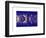 Double Sided Series - Skyscrapers of Times Square in Manhattan Night-Philippe Hugonnard-Framed Art Print