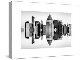 Double Sided Series - Skyscrapers of Times Square in Manhattan-Philippe Hugonnard-Stretched Canvas