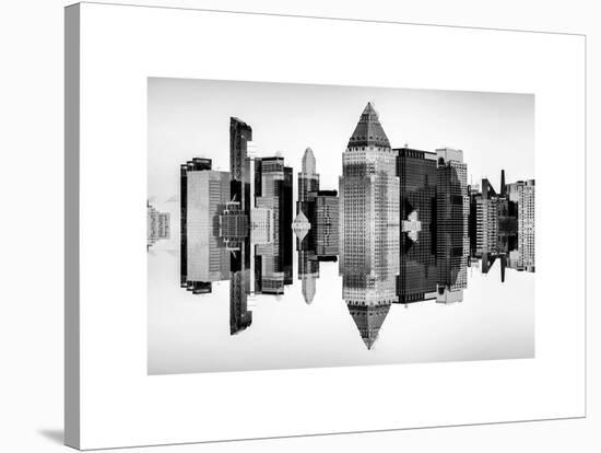 Double Sided Series - Skyscrapers of Times Square in Manhattan-Philippe Hugonnard-Stretched Canvas