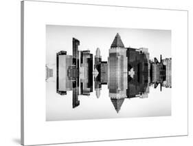 Double Sided Series - Skyscrapers of Times Square in Manhattan-Philippe Hugonnard-Stretched Canvas