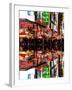 Double Sided Series - Times Square Urban Scene by Night - Manhattan - New York-Philippe Hugonnard-Framed Photographic Print