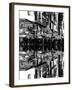 Double Sided Series - Times Square Urban Scene by Night - Manhattan - New York-Philippe Hugonnard-Framed Photographic Print