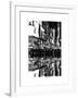 Double Sided Series - Times Square Urban Scene by Night - Manhattan - New York-Philippe Hugonnard-Framed Art Print