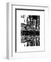 Double Sided Series - Times Square Urban Scene by Night - Manhattan - New York-Philippe Hugonnard-Framed Art Print