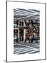 Double Sided Series - Urban Scene in Broadway - NYC Crosswalk - Manhattan - New York City-Philippe Hugonnard-Mounted Art Print