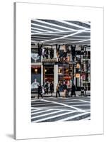 Double Sided Series - Urban Scene in Broadway - NYC Crosswalk - Manhattan - New York City-Philippe Hugonnard-Stretched Canvas