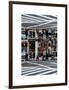 Double Sided Series - Urban Scene in Broadway - NYC Crosswalk - Manhattan - New York City-Philippe Hugonnard-Framed Art Print