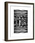 Double Sided Series - Urban Scene in Broadway - NYC Crosswalk - Manhattan - New York City-Philippe Hugonnard-Framed Art Print