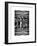 Double Sided Series - Urban Scene in Broadway - NYC Crosswalk - Manhattan - New York City-Philippe Hugonnard-Framed Art Print