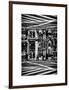 Double Sided Series - Urban Scene in Broadway - NYC Crosswalk - Manhattan - New York City-Philippe Hugonnard-Framed Art Print