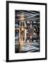 Double Sided Series - Urban Scene in Broadway - NYC Crosswalk - Manhattan - New York City-Philippe Hugonnard-Framed Art Print