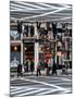 Double Sided Series - Urban Scene in Broadway - NYC Crosswalk - Manhattan - New York-Philippe Hugonnard-Mounted Photographic Print