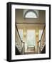 Double Staircase in Upscale Home-null-Framed Photographic Print