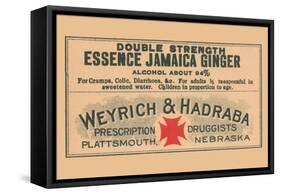 Double Strength Essence Jamaica Ginger-null-Framed Stretched Canvas