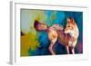 Double Take-Julie Chapman-Framed Art Print