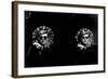 Double Tambourine, circa 1966-Andy Warhol/ Nat Finkelstein-Framed Art Print