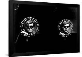 Double Tambourine, circa 1966-Andy Warhol/ Nat Finkelstein-Framed Art Print