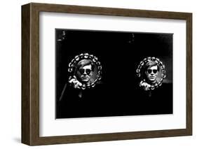 Double Tambourine, circa 1966-Andy Warhol/ Nat Finkelstein-Framed Giclee Print