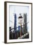 Double Towers - In the Style of Oil Painting-Philippe Hugonnard-Framed Giclee Print