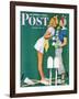 "Double Trouble for Willie Gillis" Saturday Evening Post Cover, September 5,1942-Norman Rockwell-Framed Giclee Print