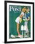 "Double Trouble for Willie Gillis" Saturday Evening Post Cover, September 5,1942-Norman Rockwell-Framed Giclee Print