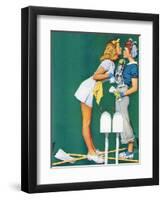 "Double Trouble for Willie Gillis", September 5,1942-Norman Rockwell-Framed Giclee Print