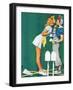 "Double Trouble for Willie Gillis", September 5,1942-Norman Rockwell-Framed Giclee Print