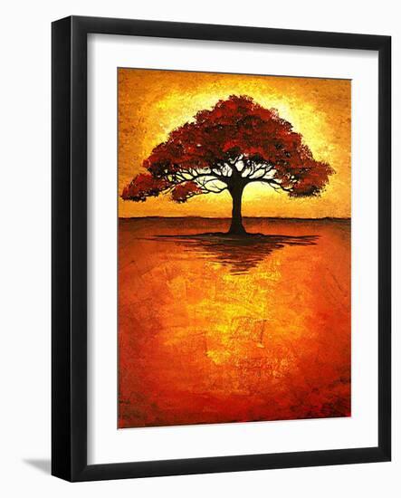 Double Trouble II-Megan Aroon Duncanson-Framed Art Print