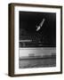 Double Twister Dive by Ohio State University Diver Miller Anderson, NCAA Swimmer of the Year-Gjon Mili-Framed Photographic Print