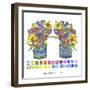 Double Vase-Lisa Katharina-Framed Giclee Print