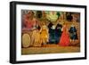 Double Wedding Between Two Inca Women and Two Spaniards in 1558, circa 1750-null-Framed Giclee Print