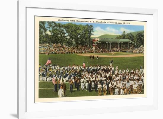 Doubleday Field, Cooperstown, New York-null-Framed Art Print