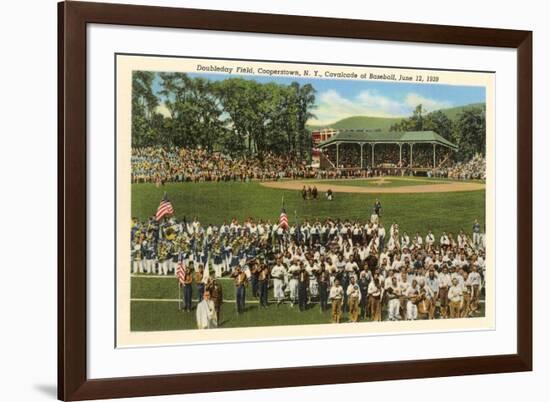 Doubleday Field, Cooperstown, New York-null-Framed Art Print