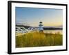 Doubling Point Light, Maine, New England, United States of America, North America-Alan Copson-Framed Photographic Print