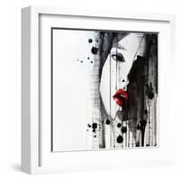 Doubt-null-Framed Art Print