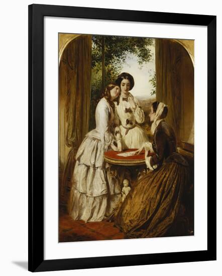 Doubtful Fortune - We Knnow We're Cheated, Yet Would Fain Believe-Abraham Solomon-Framed Giclee Print