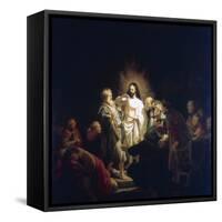 Doubting Thomas, 1634-Rembrandt van Rijn-Framed Stretched Canvas